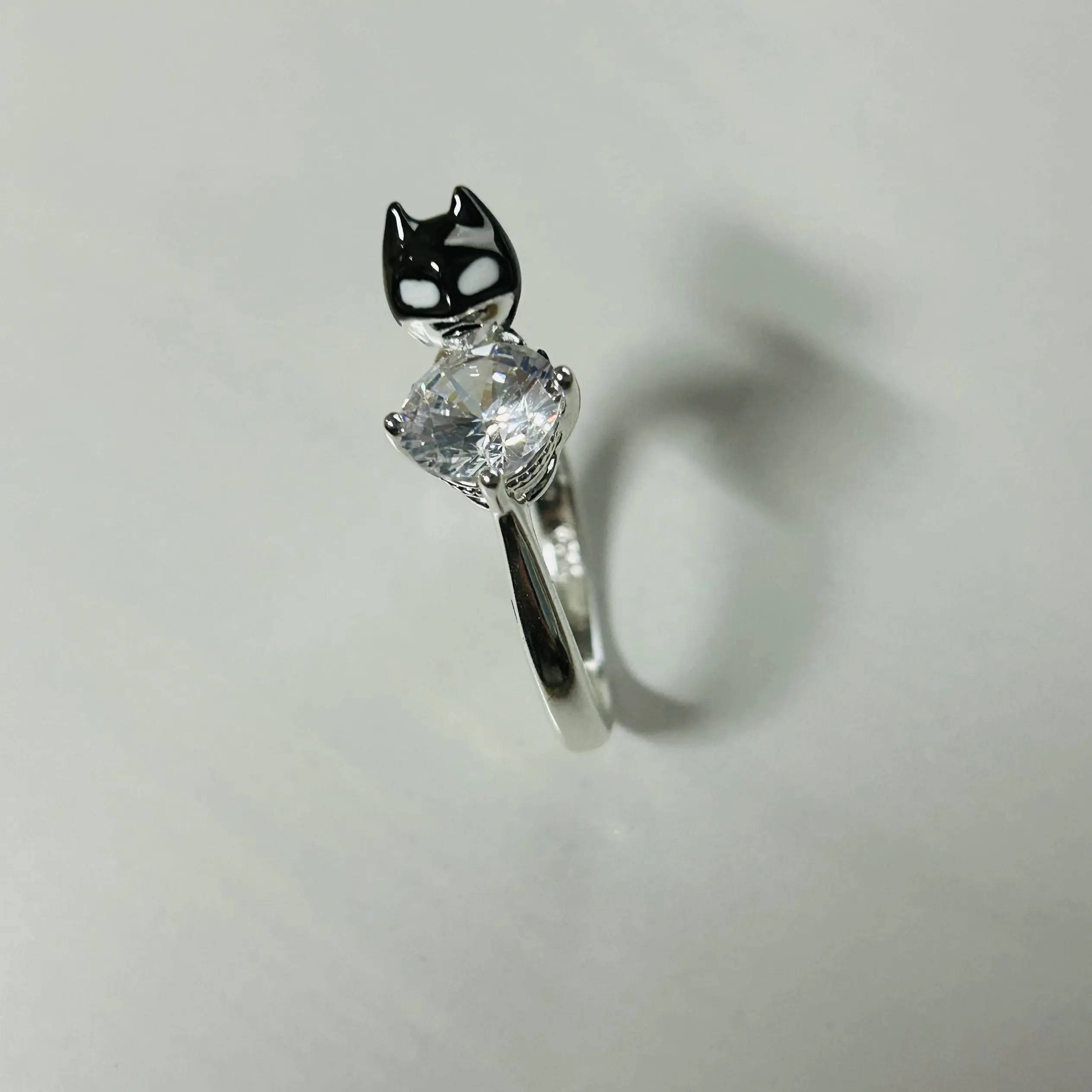 حار بيع جديد 925 الفضة، الشمس والقمر، توليب، جرو، خاتم أبدي، تناسب هدايا العيد النسائية الأوروبية، مجوهرات رائعة #5