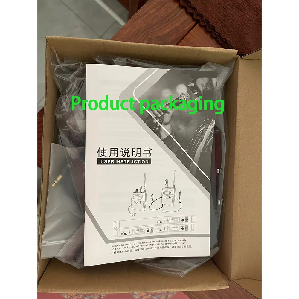 CREATE SOUND SM300 wireless single-channel in-ear monitoring system is suitable for singers and stage performances.