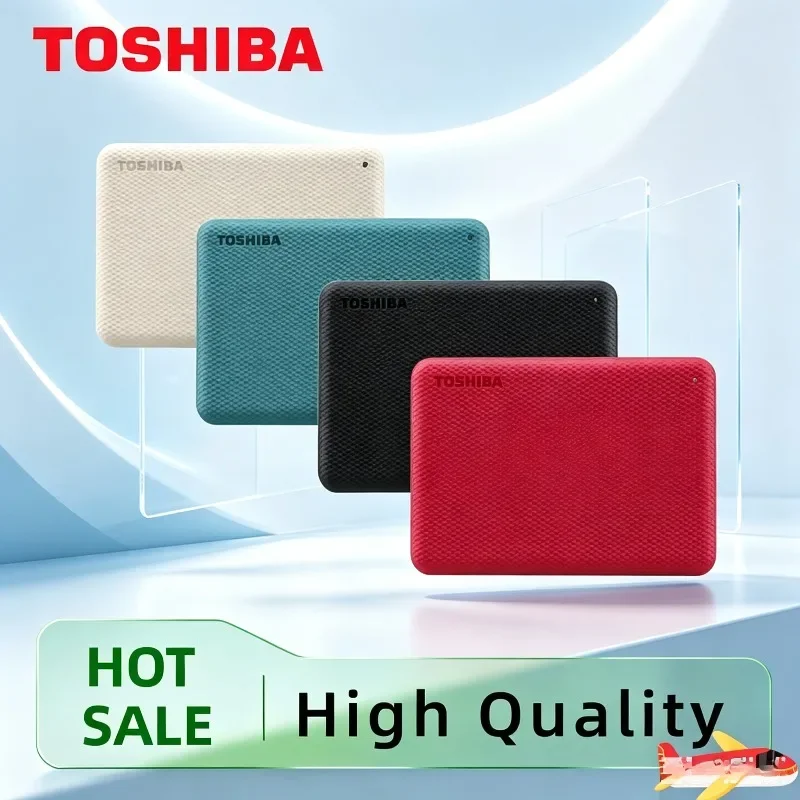 Toshiba External HDD Hard Drive 1TB 2TB V10 Canvio Advanced 2.5" Mobile USB 3.0 High Speed For Computer Laptop Data Backup