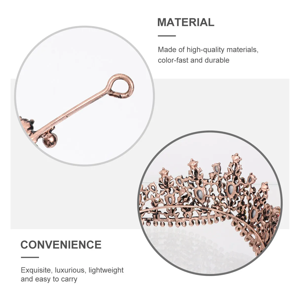 

Корона для дня рождения со стразами, свадебная тиара из сплава, ослепительное свадебное украшение для волос, легкий и удобный свадебный аксессуар, модный аксессуар для волос