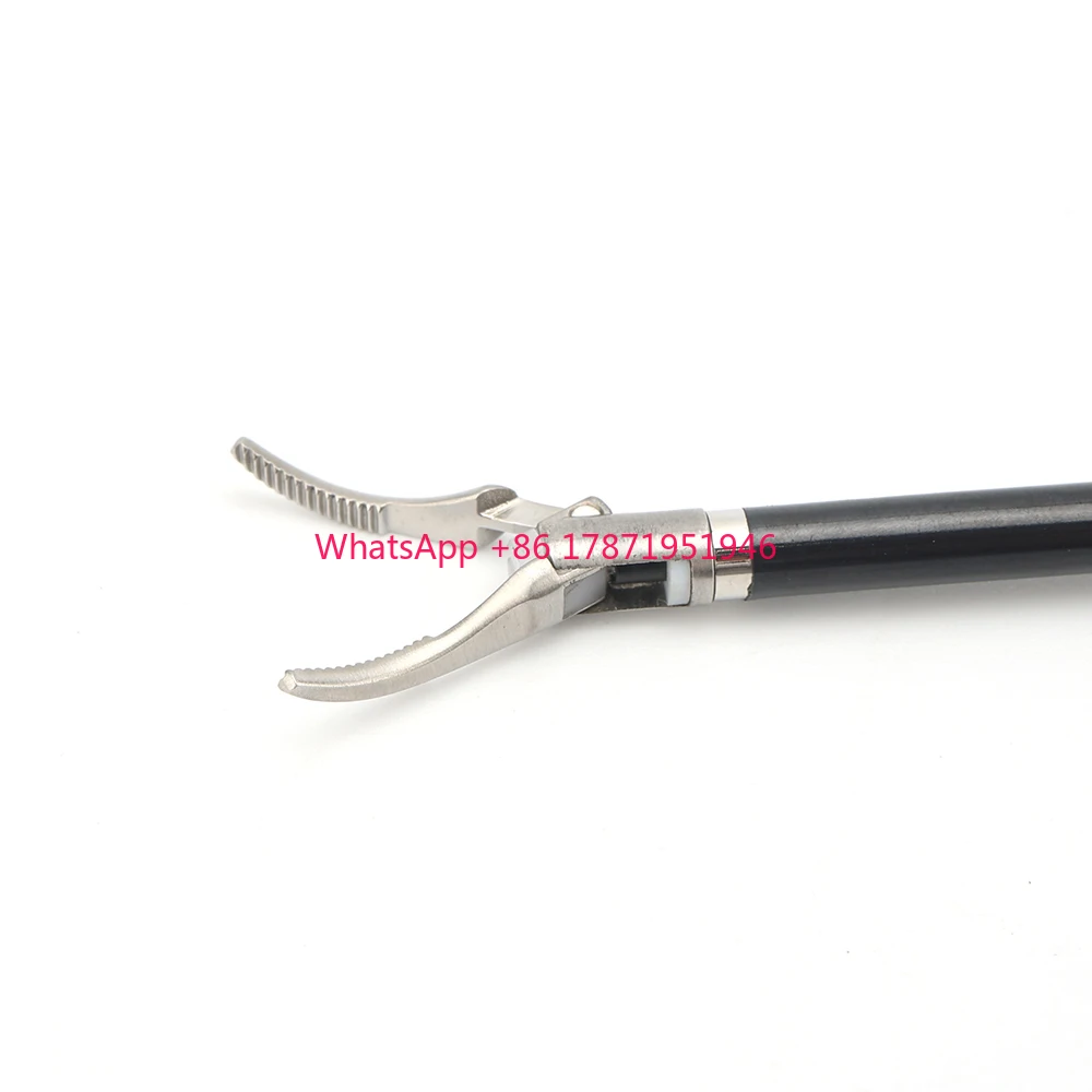 Hot Selling Laparoscopic Bipolar Forceps with Cable, Reusable Bipolar Coagulation Maryland Forceps