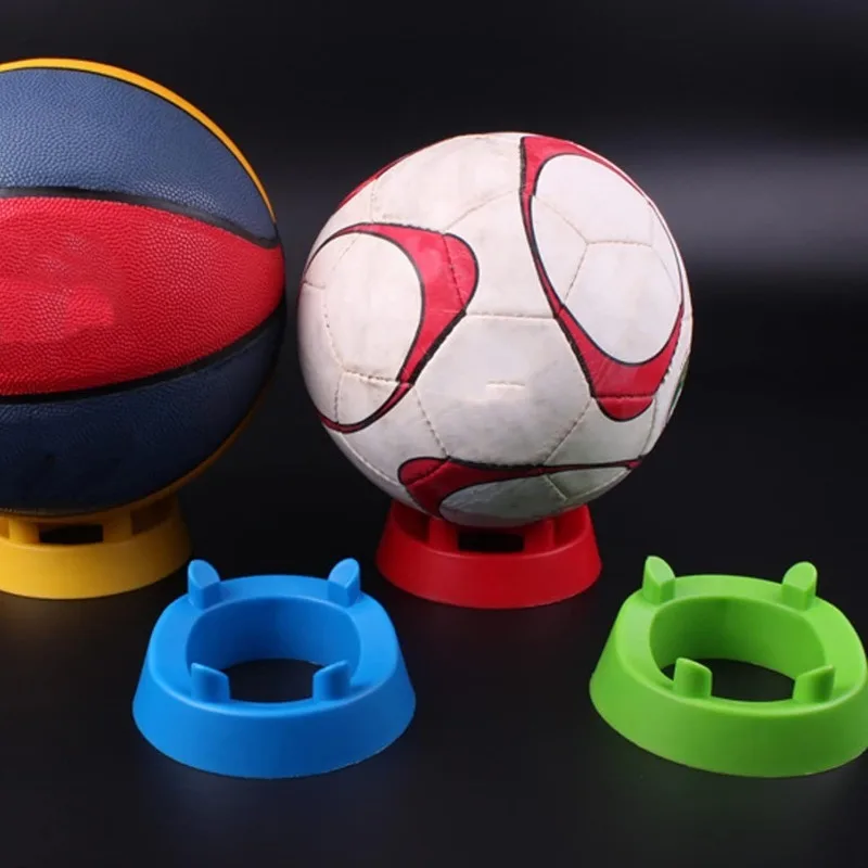 Four Corner Ball Support Base Multifunctional Football Basketball Support Stand Display Base Ball Support Accessories Tools