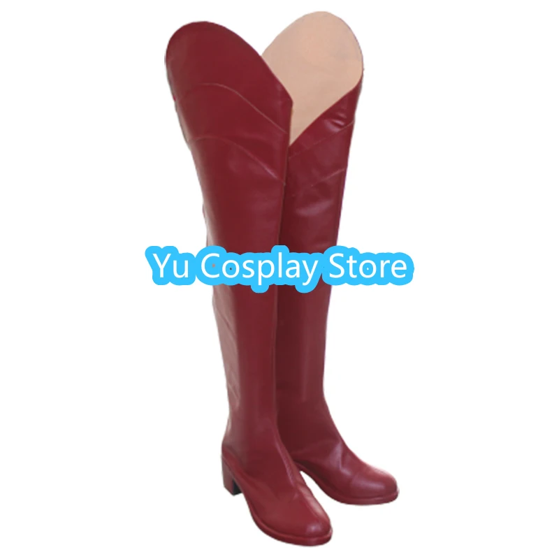 Game Persona 5 Anne Takamaki  Cosplay Shoes Halloween Carnival Boots Cosplay Prop Anime PU Leather Shoes Custom Made