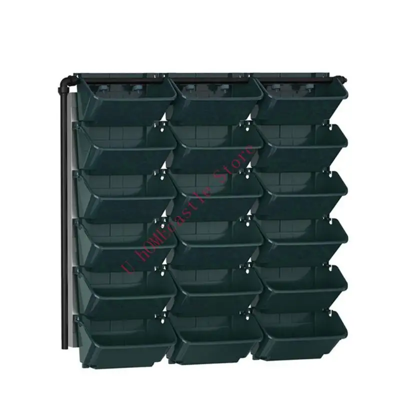 63HF Breathable Flowerpot Plastic Plant Container For Balcony And Garden Decoration