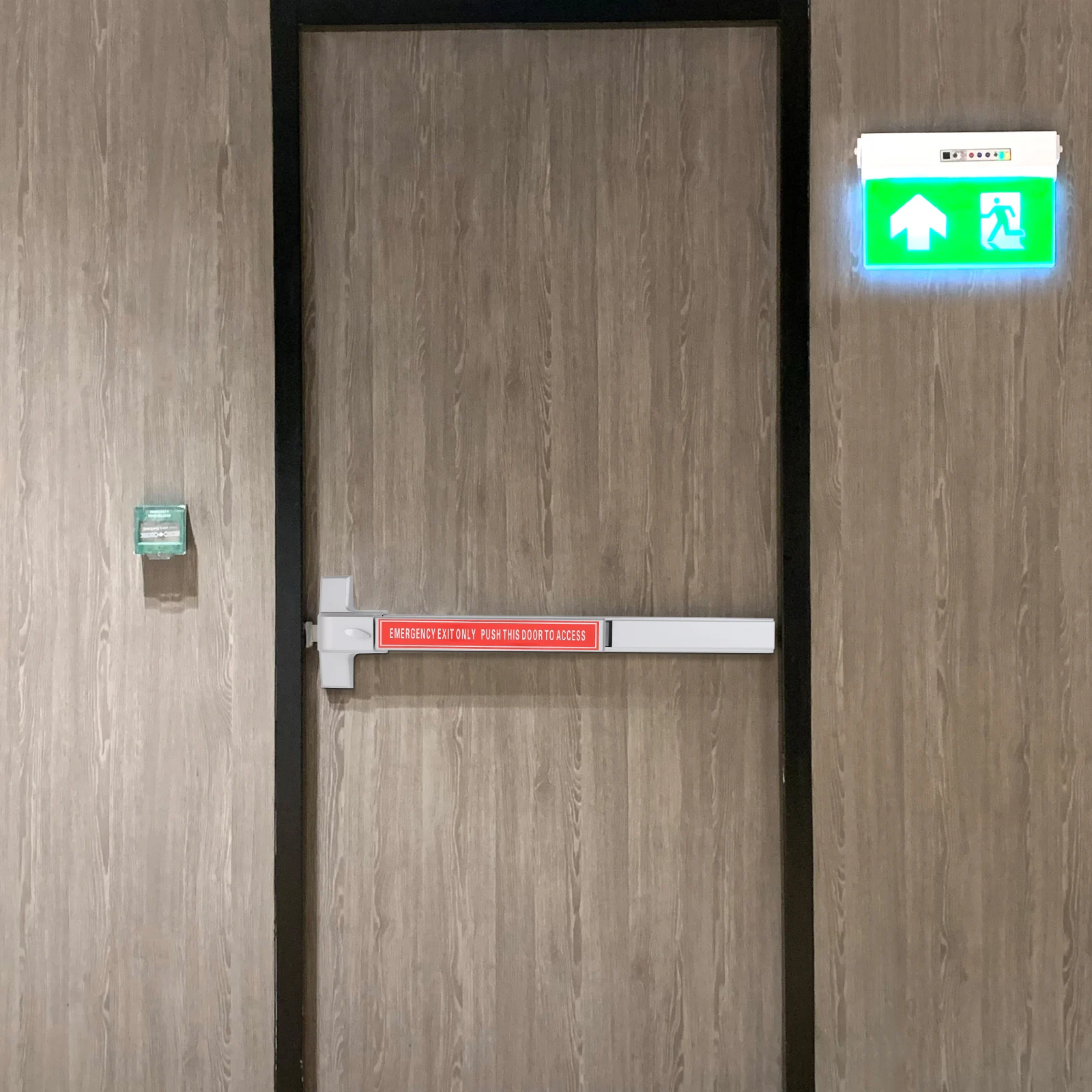 

Emergency Exit Device Safety Exit Lock, 65CM Door Push Bar Panic Hardware for Fire Escape
