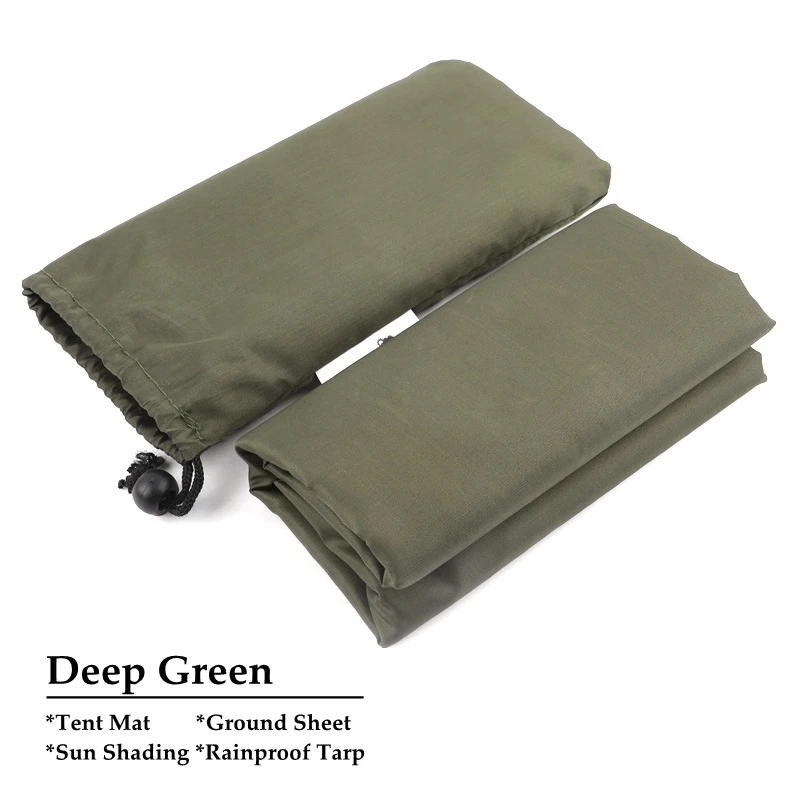 4Colors Outdoor Waterproof Camping Tent Moisture-proof Pad Rainproof Sunshade Net Beach Ground Sheet Oxford Tarp