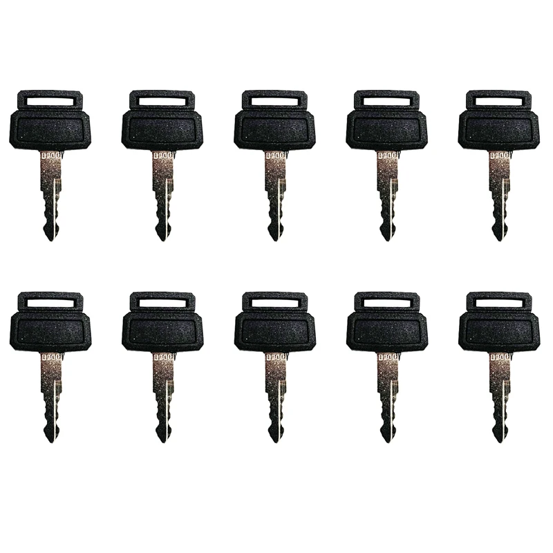 

10Pcs Ignition Key D200 Compatible with Doosan Daewoo Excavator Heavy Equipment