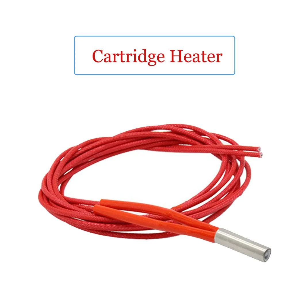 

12V/24V 40W 3D Printers Cartridge Heater 6x20mm 1m NTC Thermistor For MK Reprap Extruder,3D Printer Prusa Mendel Heat Parts