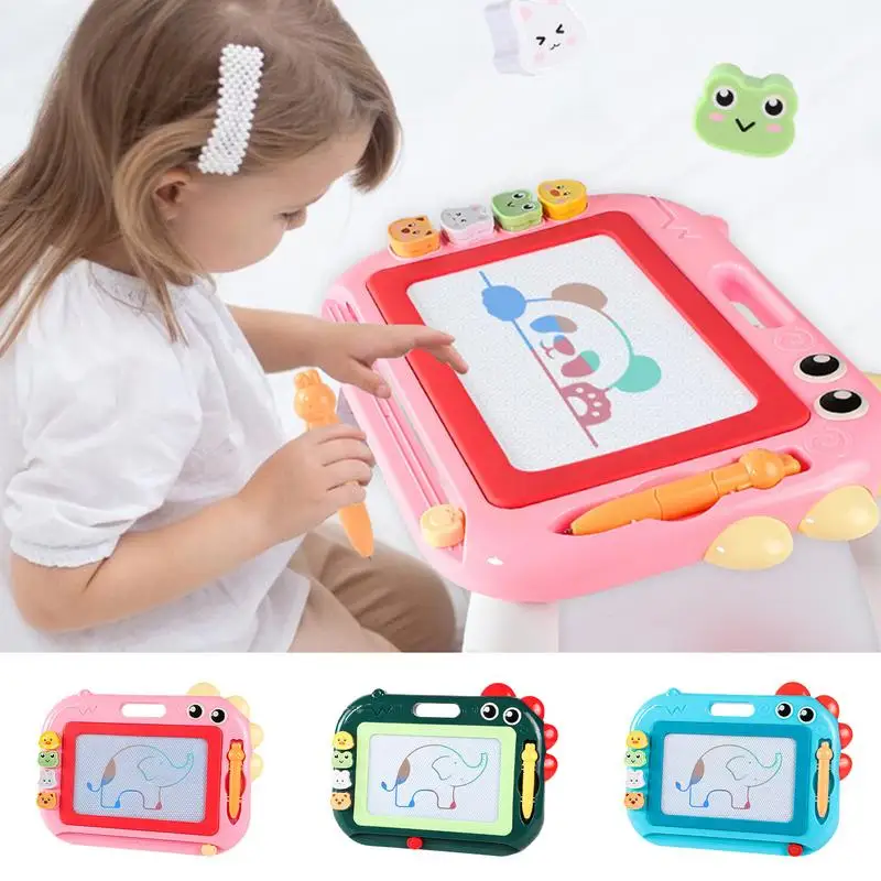 Magnetic Drawing Board Dinosaur Magnetic Writing Painting Sketch Pad Kids Doodle Board And Scribbler Boards Drawing Toys