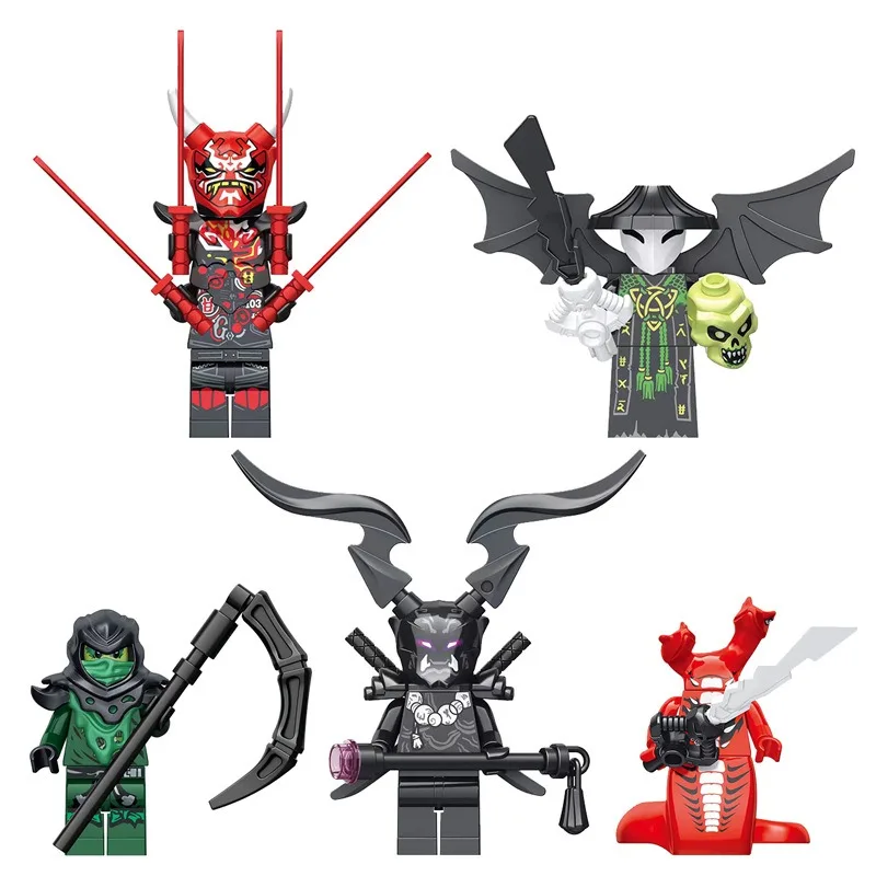 Figura de Juguete Ensamblada Compatible con la Serie Phantom, Morrow, Basilisk, Omega, XL0001-0005