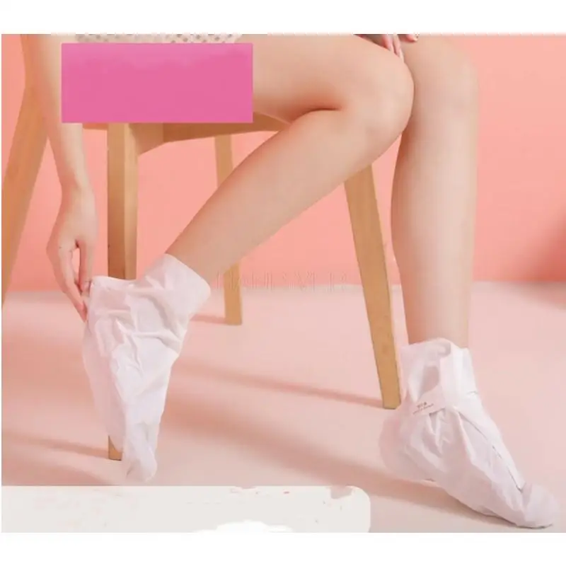 Maska do stóp 5 par suche stopy membrana pięta nawilżająca maska do stóp salon kosmetyczny odciski podeszwy popękane uwalniająca od wadliwości pielęgnacja stóp