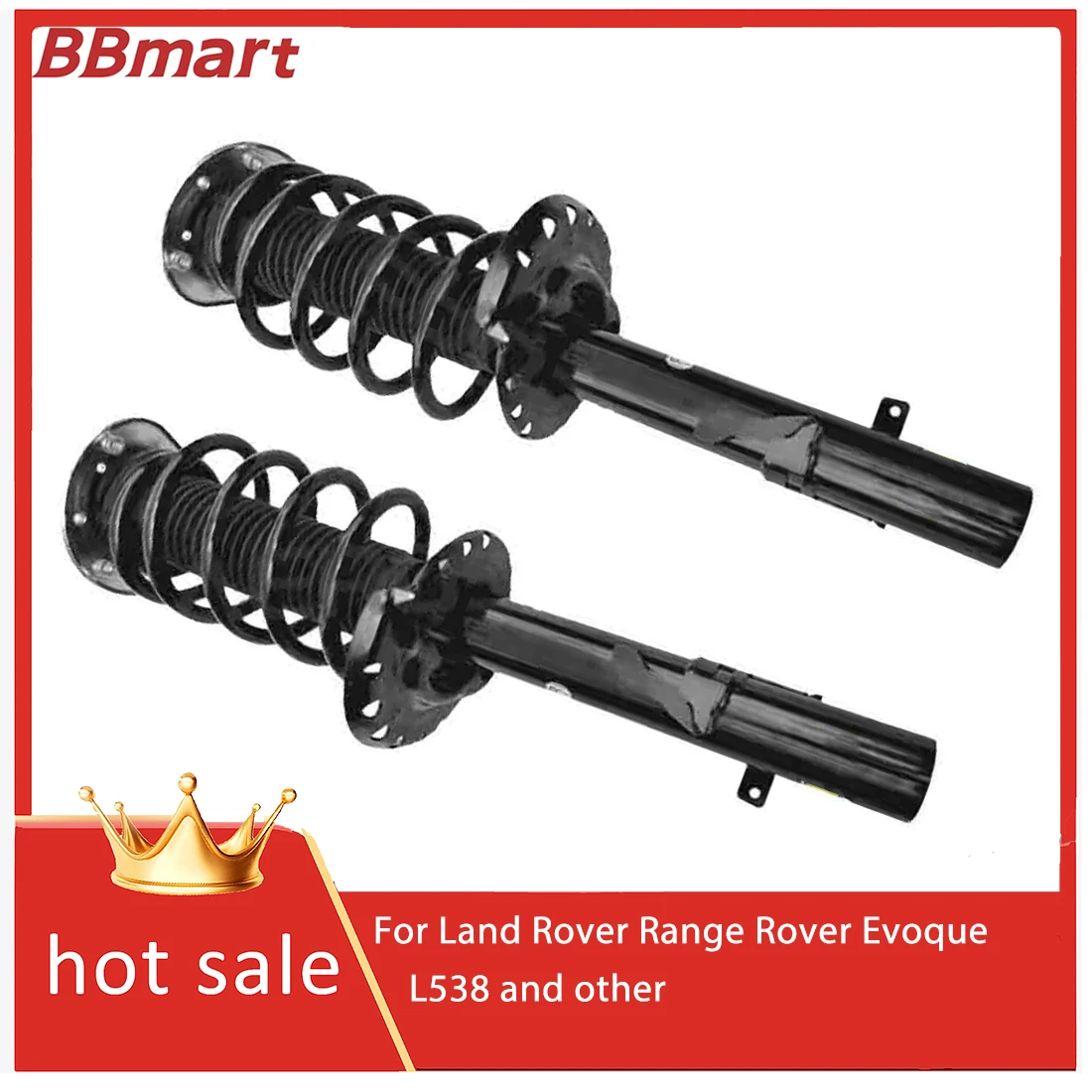 

LR060804, LR060807 BBmart Передние левые и правые амортизаторы в сборе для Land Rover Range Rover Evoque L538 и другие.