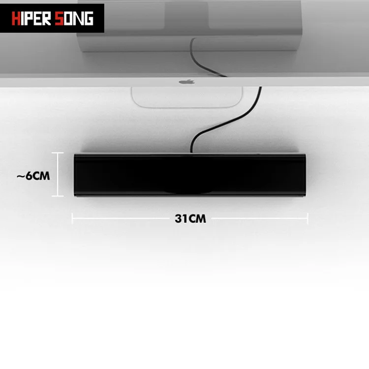 Caixa de Som Bluetooth Alimentada por USB para Computador, Desktop, Laptop, Casa e Escritório