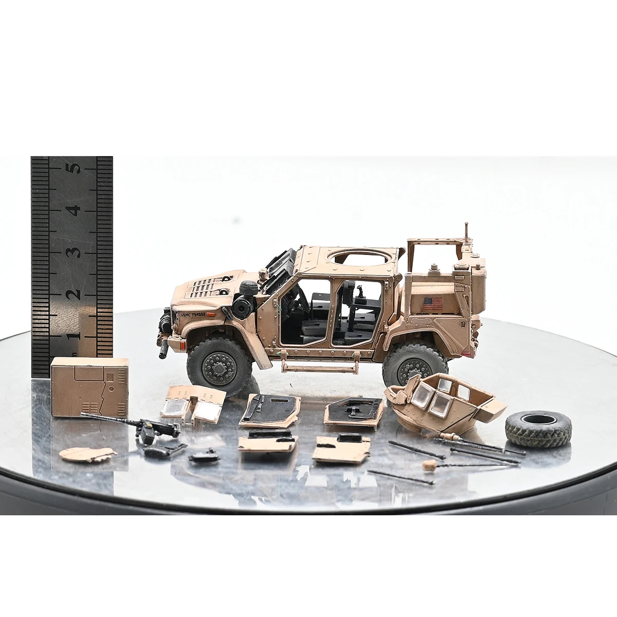 1/72 Scale Joint Light Tactical Vehicle Finished Model Militarized Combat Vehicle Model Product Collectible Toy Gift