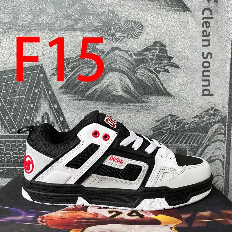 Zapatos Casus de Suela uesa Estilo DVS Retro, Diseño Moderno Otoño 2025, Zapatos de Skateboarding para Parejas, Cómodos ...