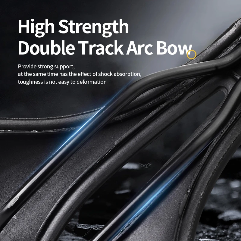 

Bolany-Mountain Road Bike Saddle, Ultralight, Shock Absorbing, Silicone PU Leather Surface, MTB Bike Seat