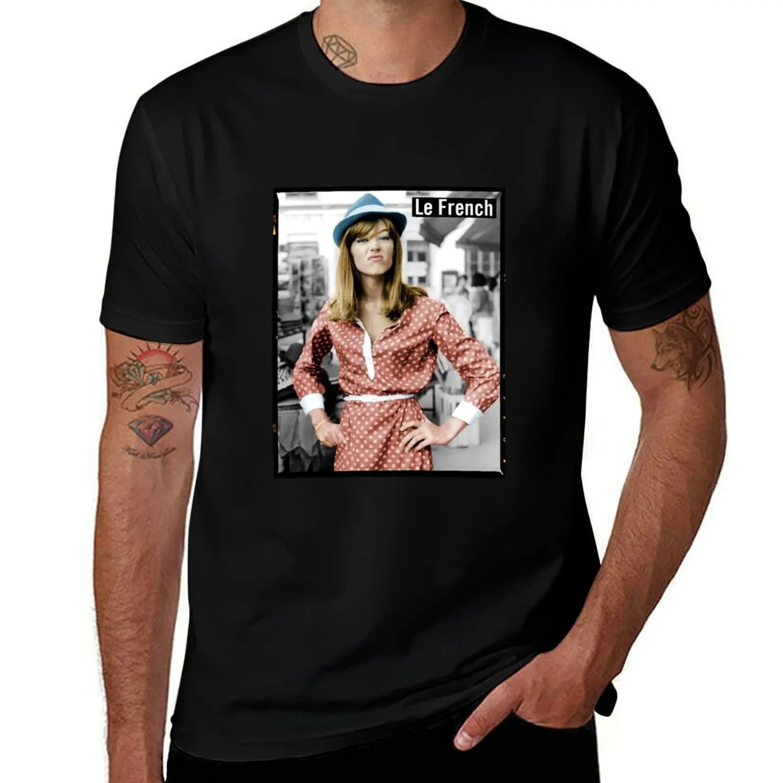 Le French Francoise Hardy T-Shirt t shirts with prints T-Shirt