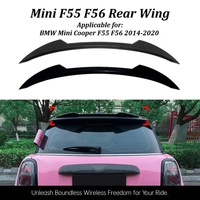 

For BMW Mini Cooper F55 F56 2014-2020 Standard Hatchback Rear Roof Spoiler Wing Performance Upgrade Styling Auto Accessories