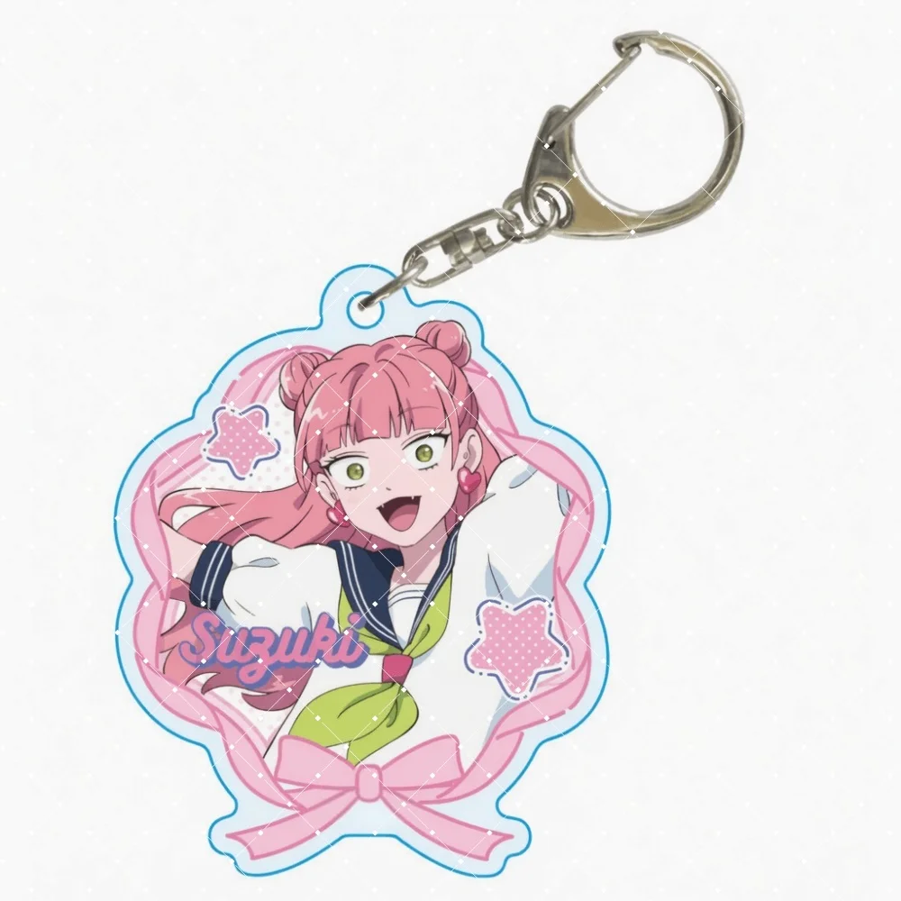 You and I Are Polar Opposites 6cm Character Acrylic Stand Keychain Anime Figure Bag Pendant Decor Collection Gift For Fans