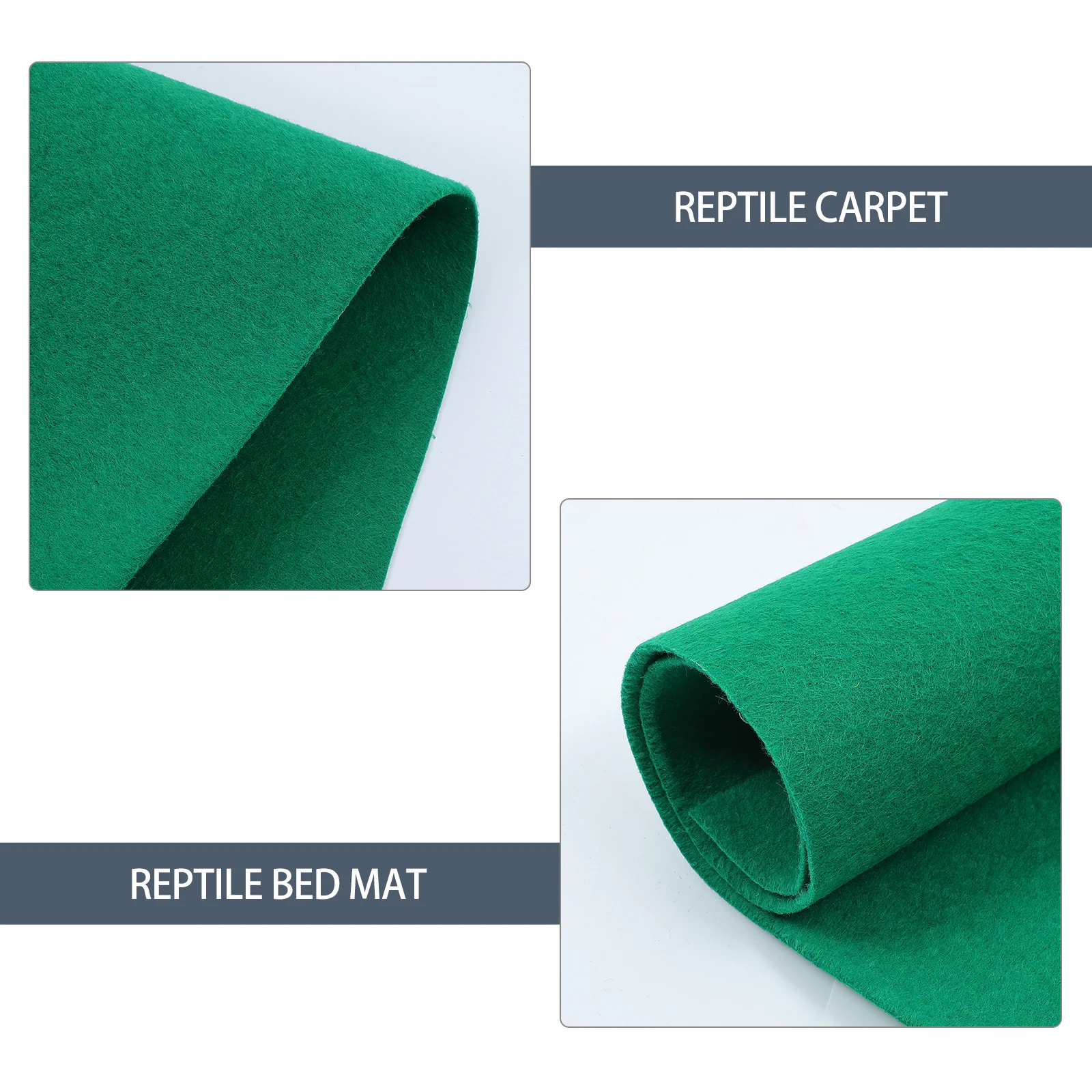 

1Pc Reptile Supplies Carpet Mat for Lizard Bed Liner Reptile Bedding Products Cage Substrate Floor Covering Pet Box Bottom Mat