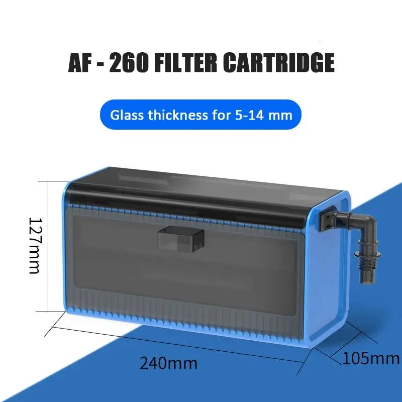 SUNSUN Sensen Trickle Box Fish Tank Filter Upper Filter Drawer Type Trickle Box Small Water Change Wall-mounted Filter Box