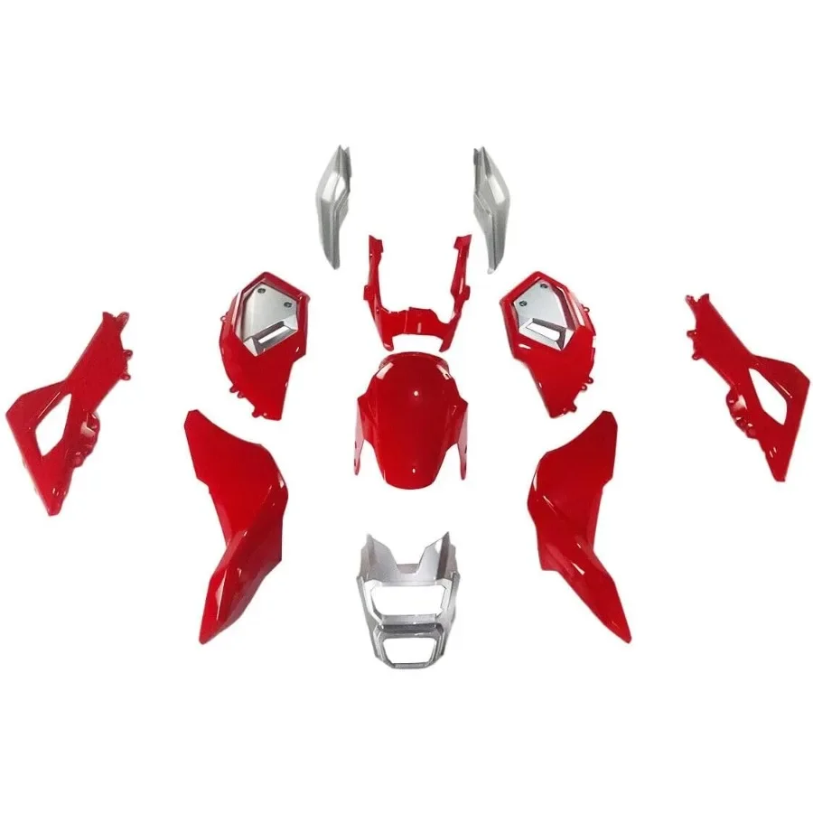 

Candy Red Grey Fairing Kit for Honda Grom 20162020 Motorcycle Bodywork Replacement with Injection Molding ABS Plastic Construct