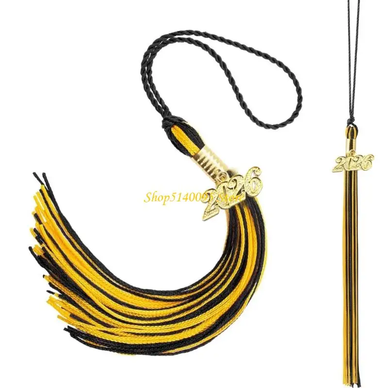 DXAE Graduação suave Tassels Premium Polyester Academic Cerimony Acessório