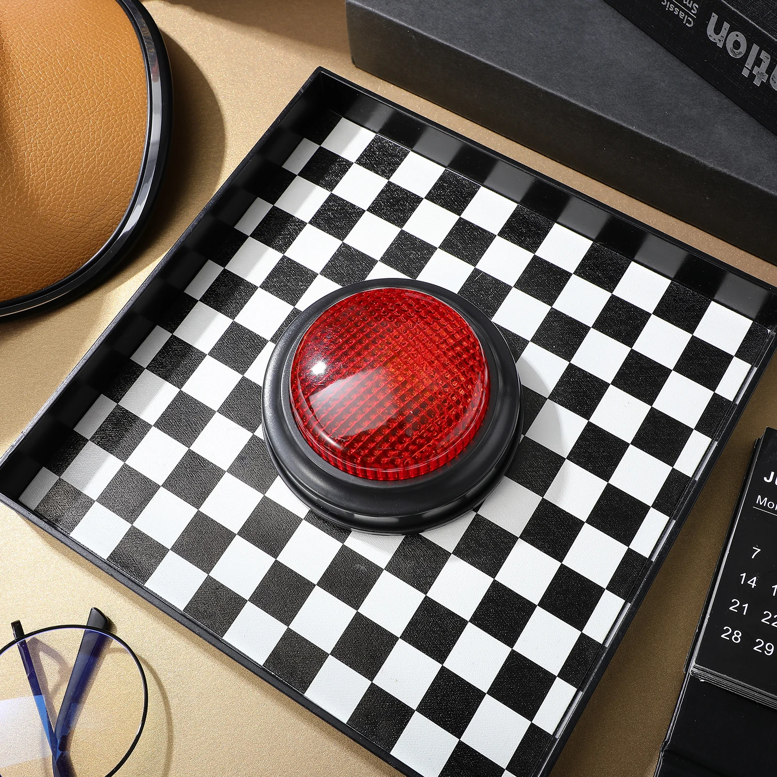 

1 шт., кнопка звука сигнализации, световой эффект, вечеринка, розыгрыш, реквизит, игровая кнопка, кляп, подарок для взрослых, детей, офиса, свадебных мероприятий