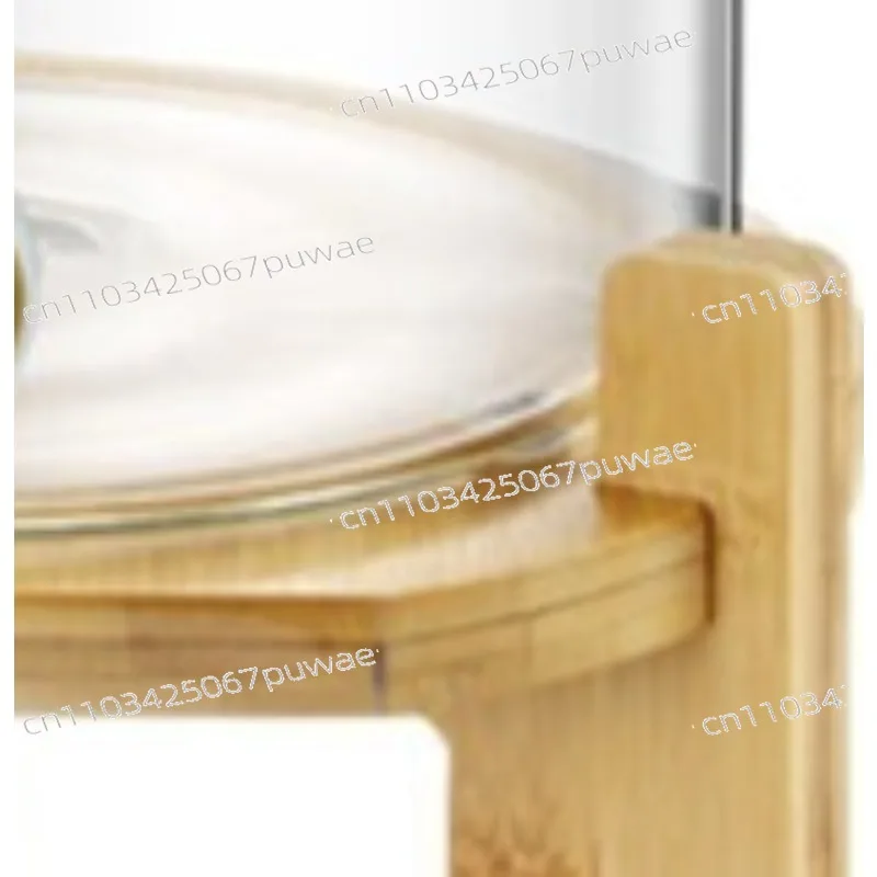 Glass Beverage Dispenser with Spigot | Leakproof Jar for Juice Wine Beer Lemon Tea Cold Drink Storage