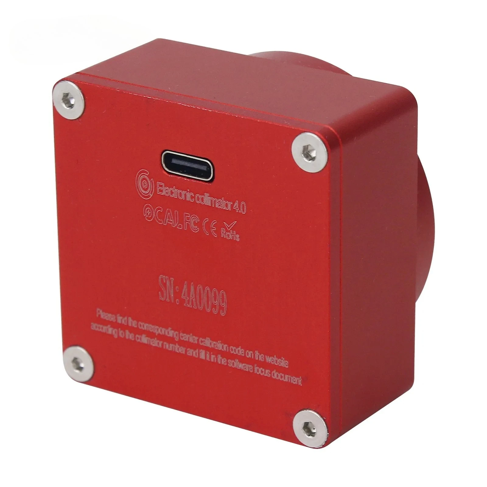 Electronic Collimator for OCAL4.0 High Precision CMOS Optical Axis
