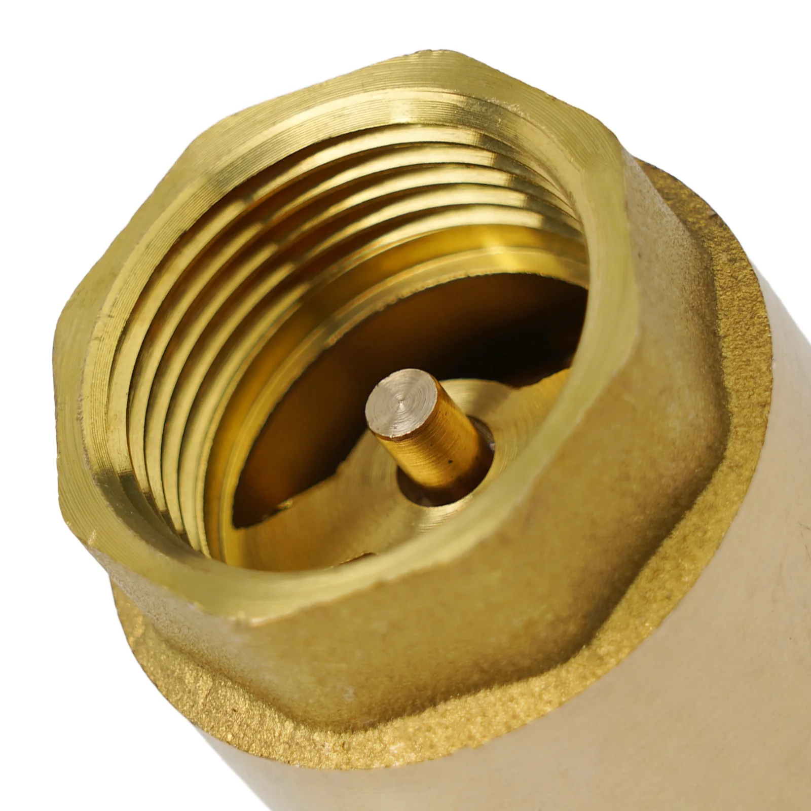 

Anti-corrosion Check Valve Good Sealing Golden Spring Loaded 1.6MPa 3/4Inch Thread Size Female NPT Threaded End