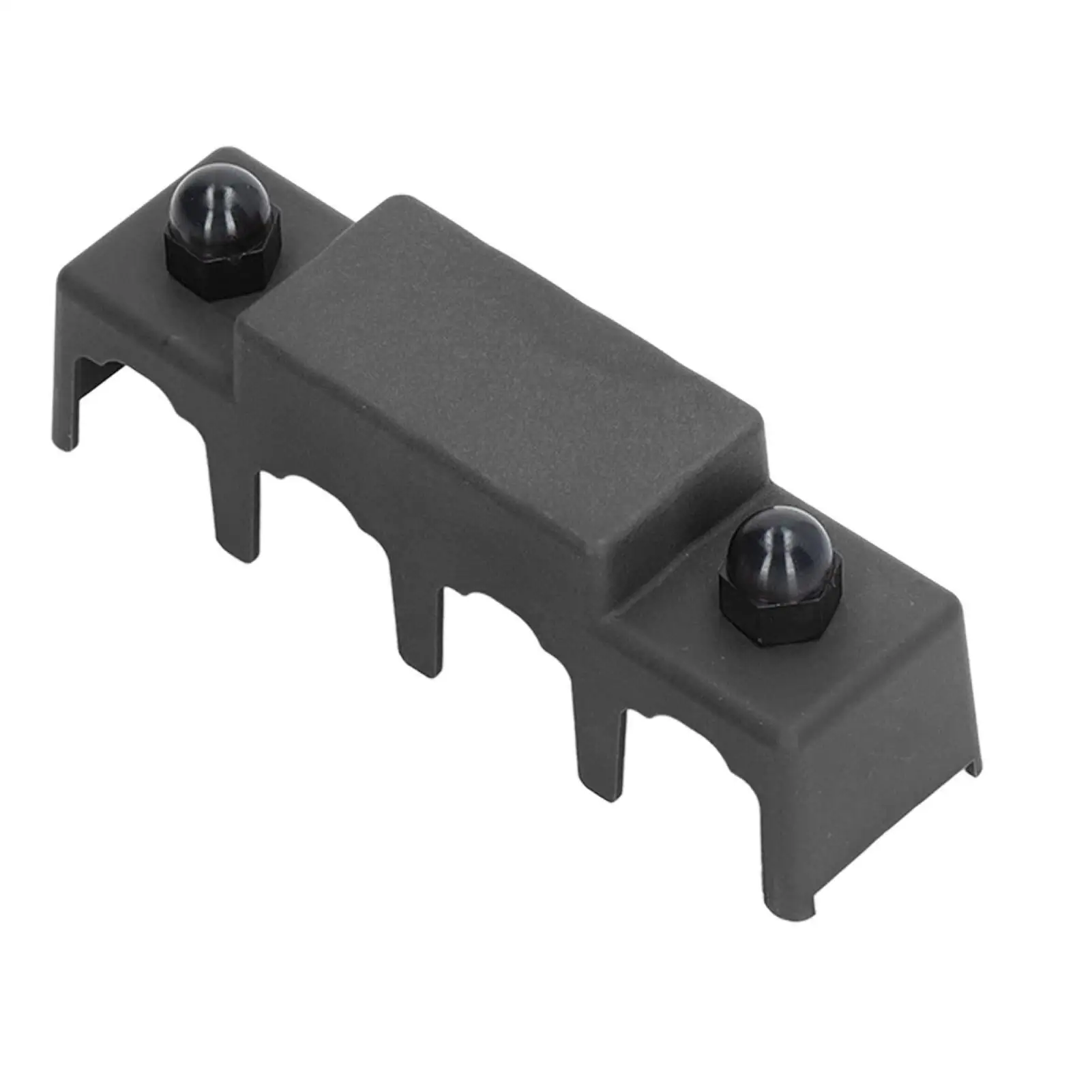 4 Power Distribution Block Bus Bar with Cover M8 Terminal Studs 250 Amp Rating for marine Automotive RV Busbar Box