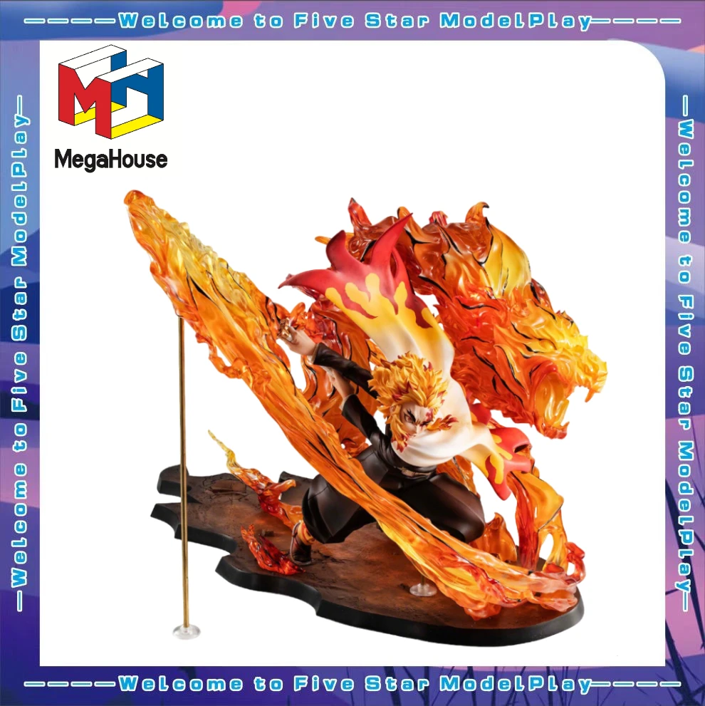 

【 FS 】 MegaHouse Precious G.E.M Series Demon Slayer Purgatory Apricot Shoulang Figure Model Toy Gift