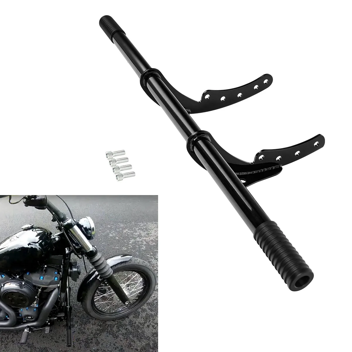 

Highway Footpeg Engine Guard Crash Bar For Harley Softail Street Bob Low Rider 2018-2022 Motorcycle