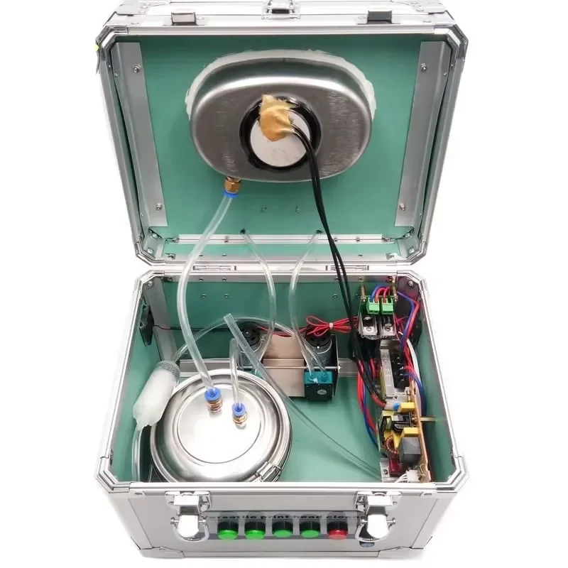 Automatic Ultrasonic Printhead Cleaning Machine XP600 DX5 DX7 4720 I3200 TX800 4/8 Lines PLC Components for Soldering Station view 4