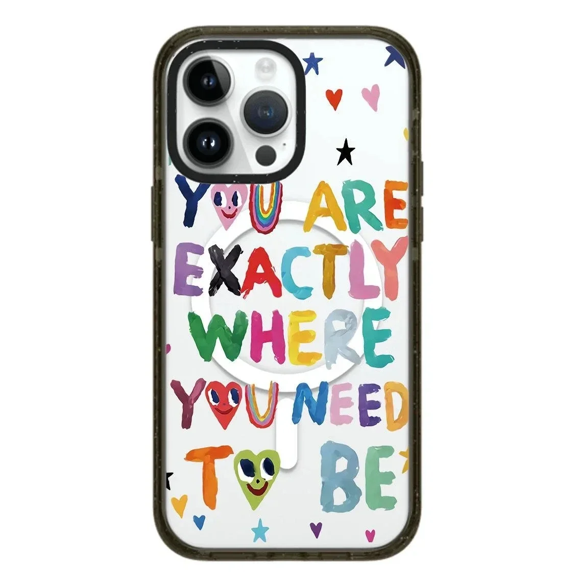 

MagSafe Acrylic Colorful Letters Phone Case Cover for iPhone 11 12 13 14 15 Pro Max Case for iPhone 15 ProMax