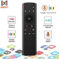 Voice Remote Control G20S 2.4G Wireless Air Mouse Microphone Gyroscope IR Learning for Android Tv Box