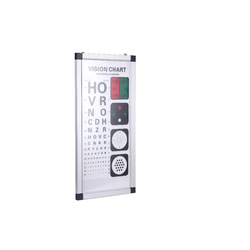Remote Control LED Vision Chart for Eye for Test with 1-Year Warranty