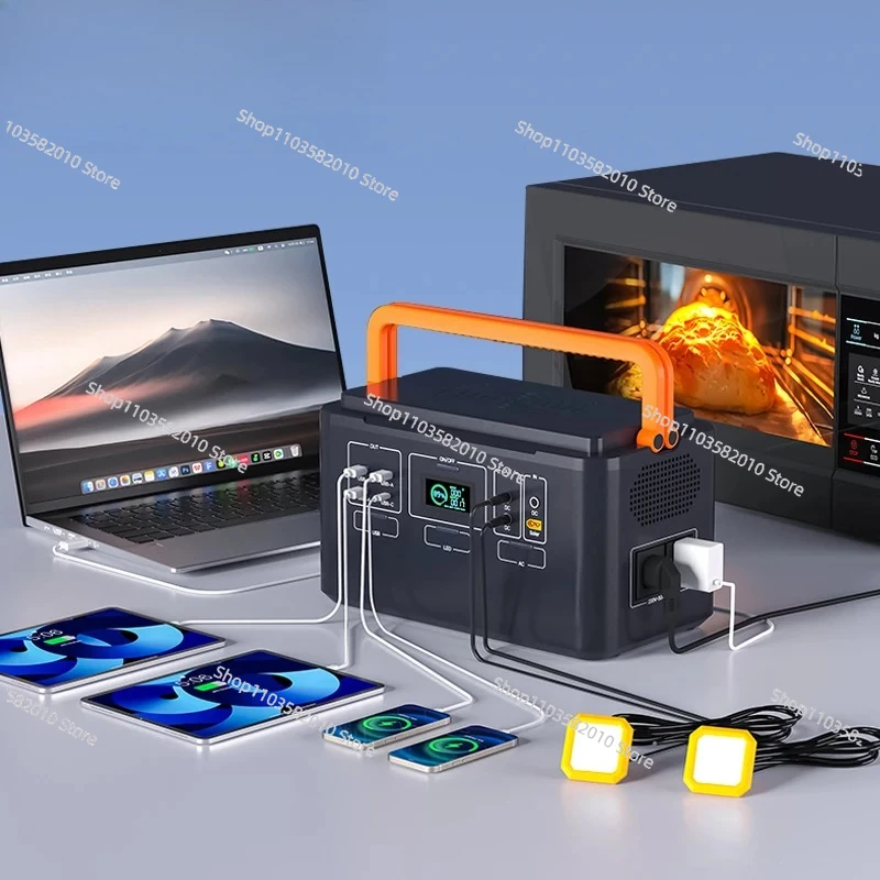 

Product Outdoor 22.4V 45Ah LiFePO4 battery solar storage system 1200W portable power station