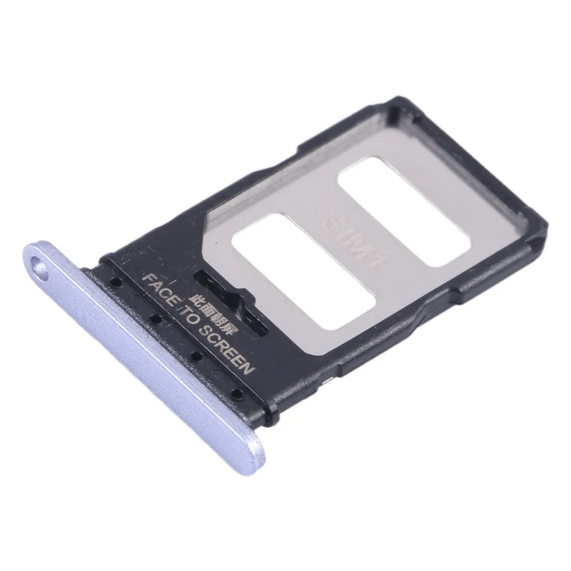 Dual SIM Card Tray For Xiaomi Redmi Note 13 Pro Plus Phone SIM1 + SIM2 Card Tray Replacement Part