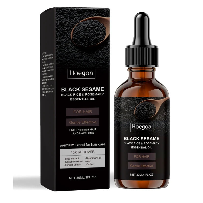 

Black sesame essence black sesame essential oil moisturizing and degreasing nourish dry, soft, light and shiny