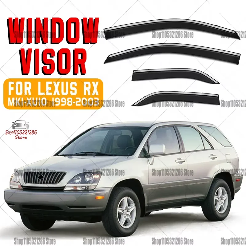 For Lexus RX270 300 450HL Rain or shine Lexus RX350 Window visor rain visor universal Window deflector