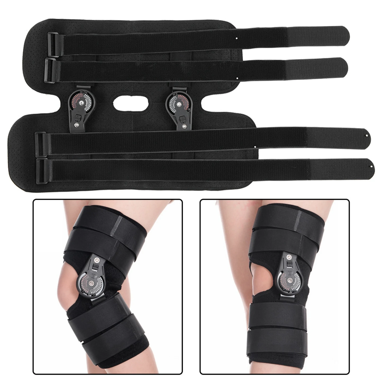 Short Adjustable Knee Joint with Chuck  Ligament Injury Osteoarthritis Knee Protector Knee Orthosis Suppliers