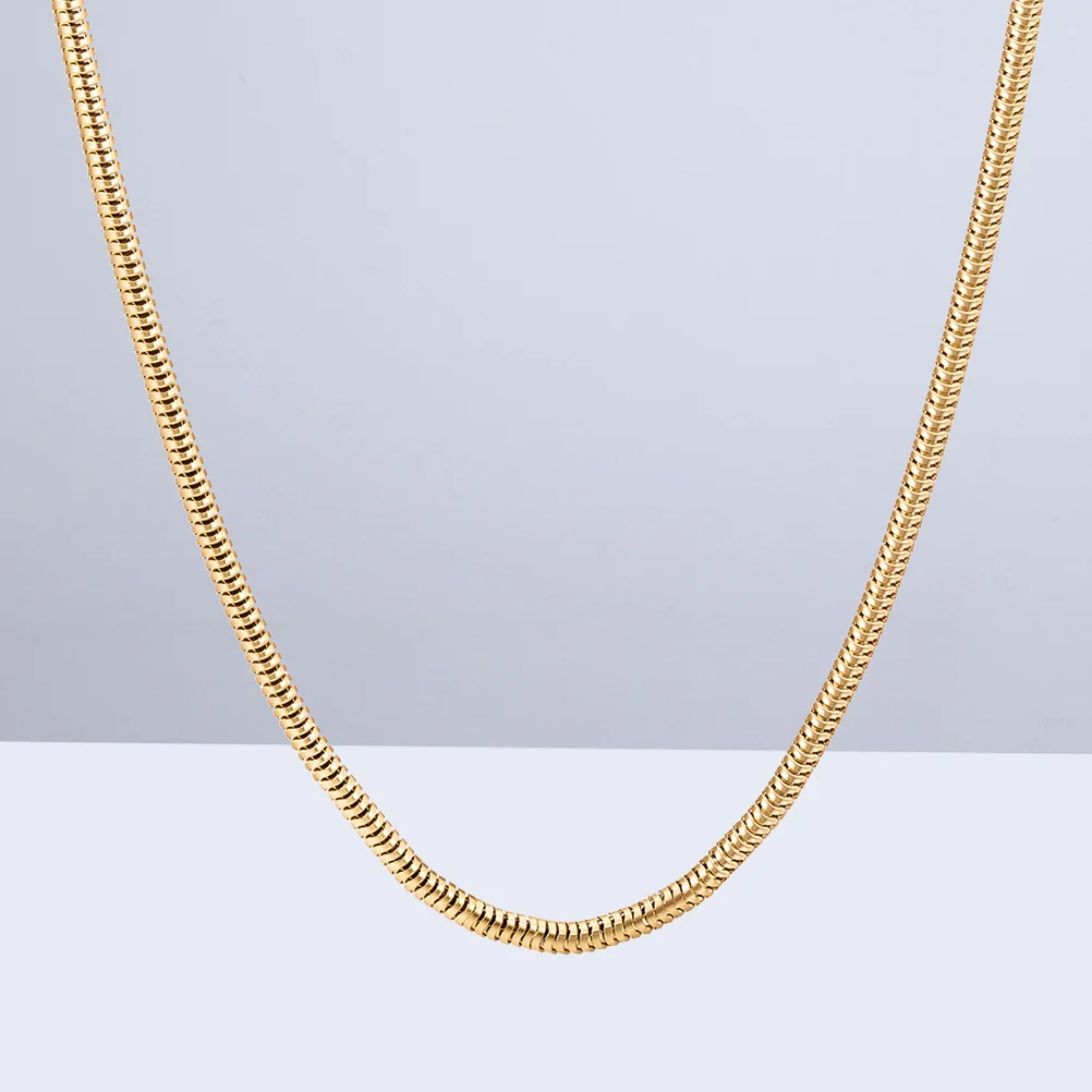 

Men'S Hemp Rope Necklace Gold Alloy 61Cm Curb Chain Luxury Thick Jewelry Pendant Accessory For Men Necklace