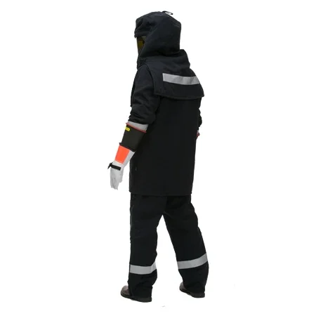 Traje de seguridad eléctrica, traje de flash arc 40cal, ropa de seguridad nominal arc