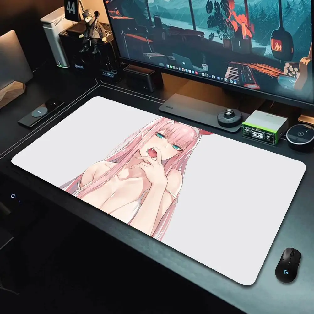 Keyboard Mat Darling in the FranXX Mouse Pad Anime Pad Computer Mausepad Large Gamer Desk Accessories Gaming Table Mats Hot Xxl