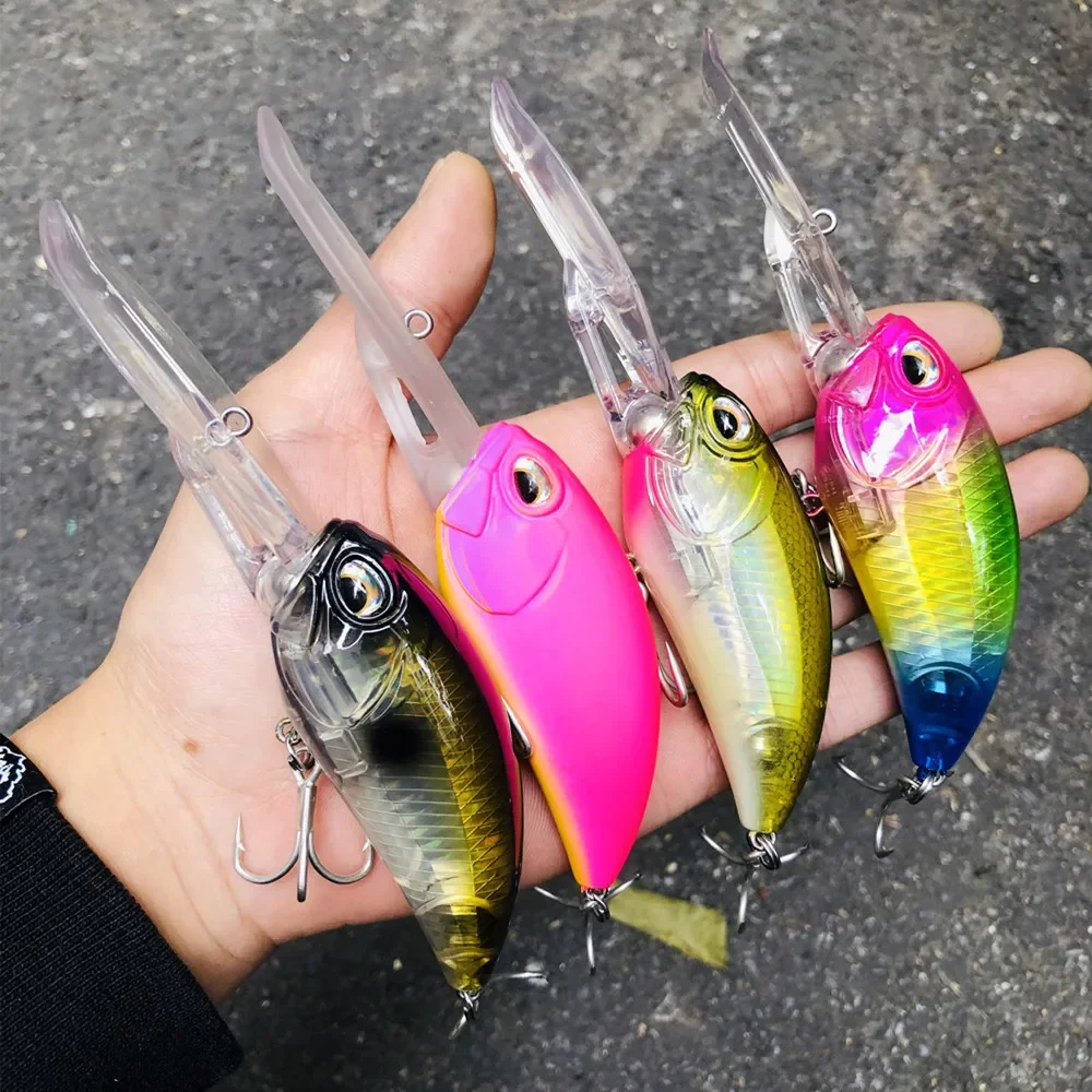 Señuelo Crankbait GREENSPIDER 150mm – Flotante profesional 0-5m - imagen 4