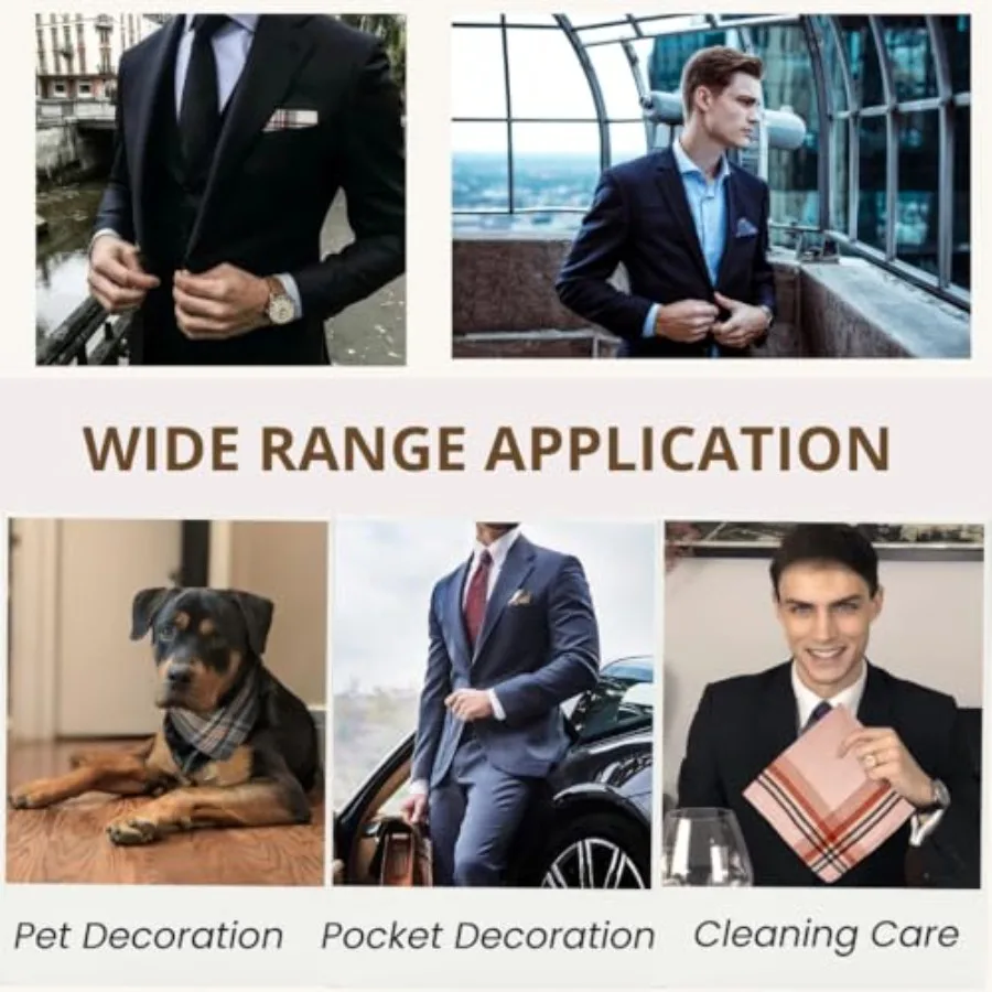 12 упаковок мужских носовых платков, классические носовые платки для мужчин, карманные квадратные мужские носовые платки, мужские носовые платки, 6 цветов для