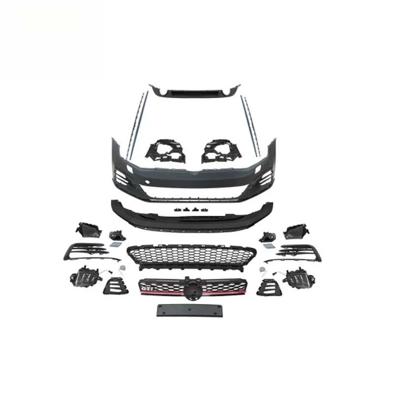 

CZJF Hot Sale Body Kit Front Bumper Grille for VW 7/7.5 Upgrade to 7.5 GTI 2012 2013 2014 2015 2016 2017