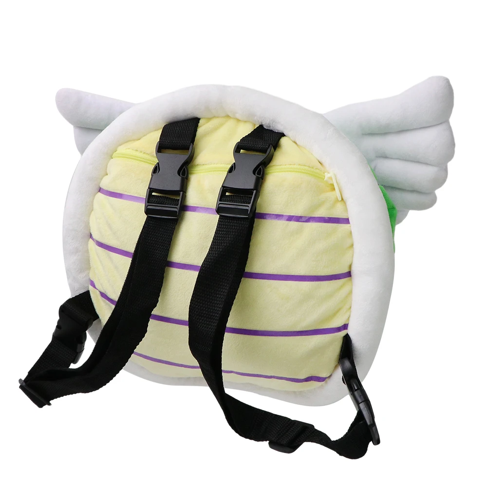 Bowser Koopa Troopa Paratroopa Plush Backpack Red Knapsack Primary School Student Bag Game Peripheral Toy Cosplay Toys for Kids